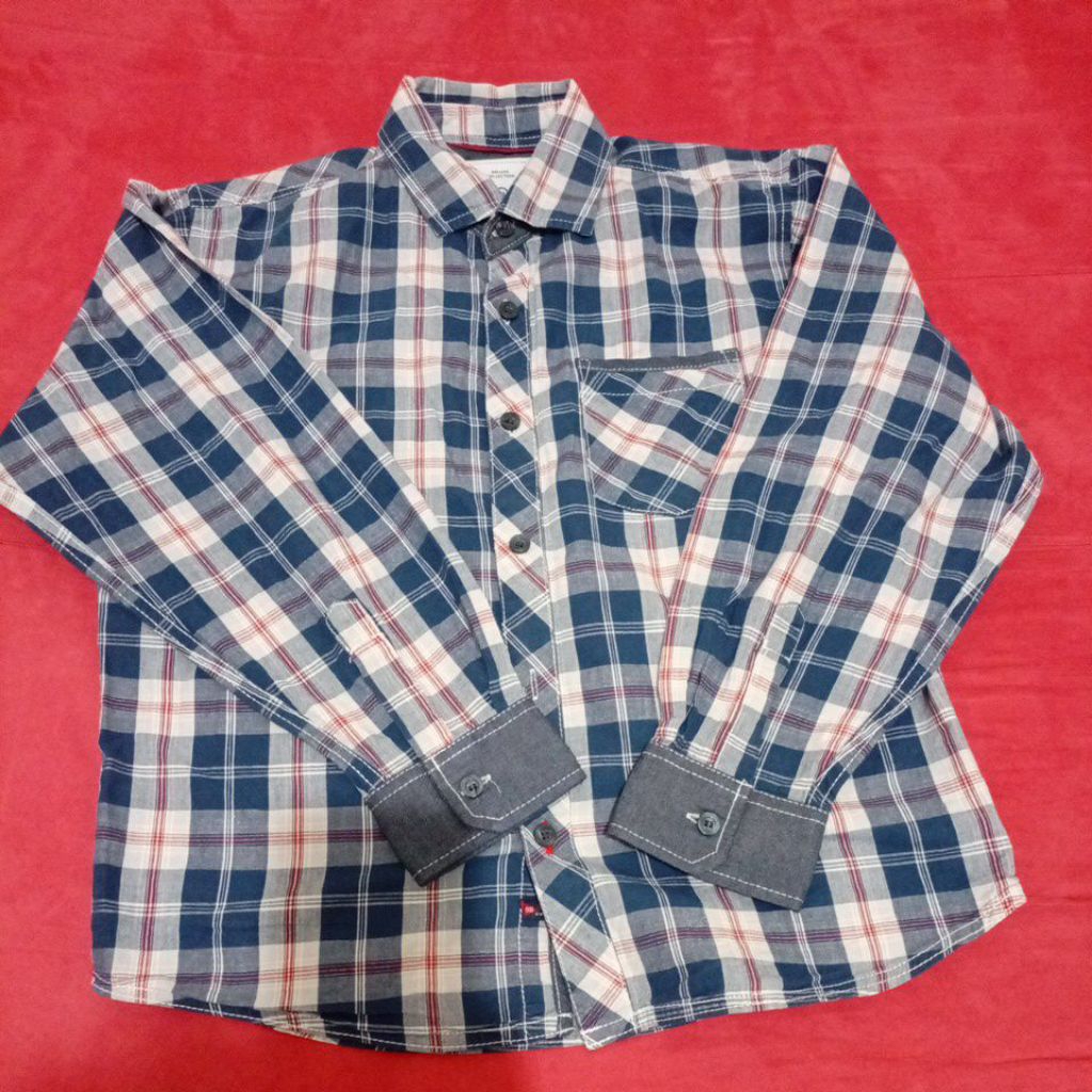 Kemeja panjang anak laki laki Nevada