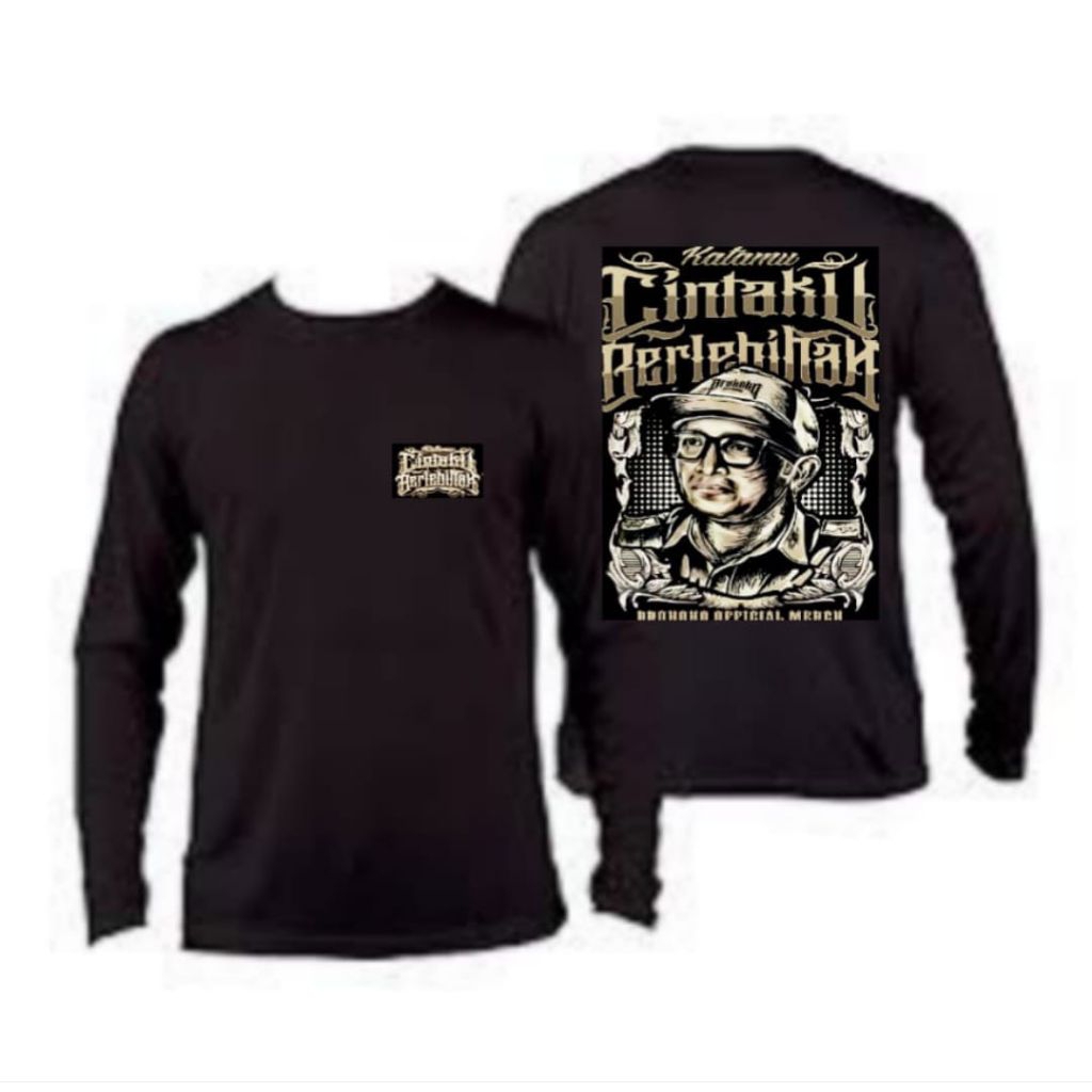 kaos katamu cintaku berlebihan kaos fans kades hoho banjarnegara Jawa tengah distro peria wanita