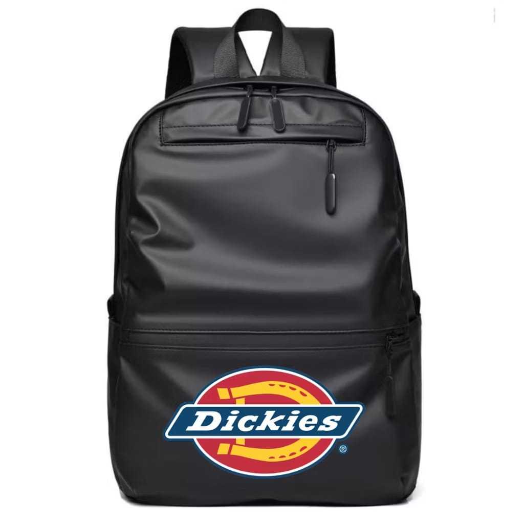 Tas Ransel Dickies Distro untuk Pria Wanita Sekolah Kerja Ngampus Waterproof Kulit PU