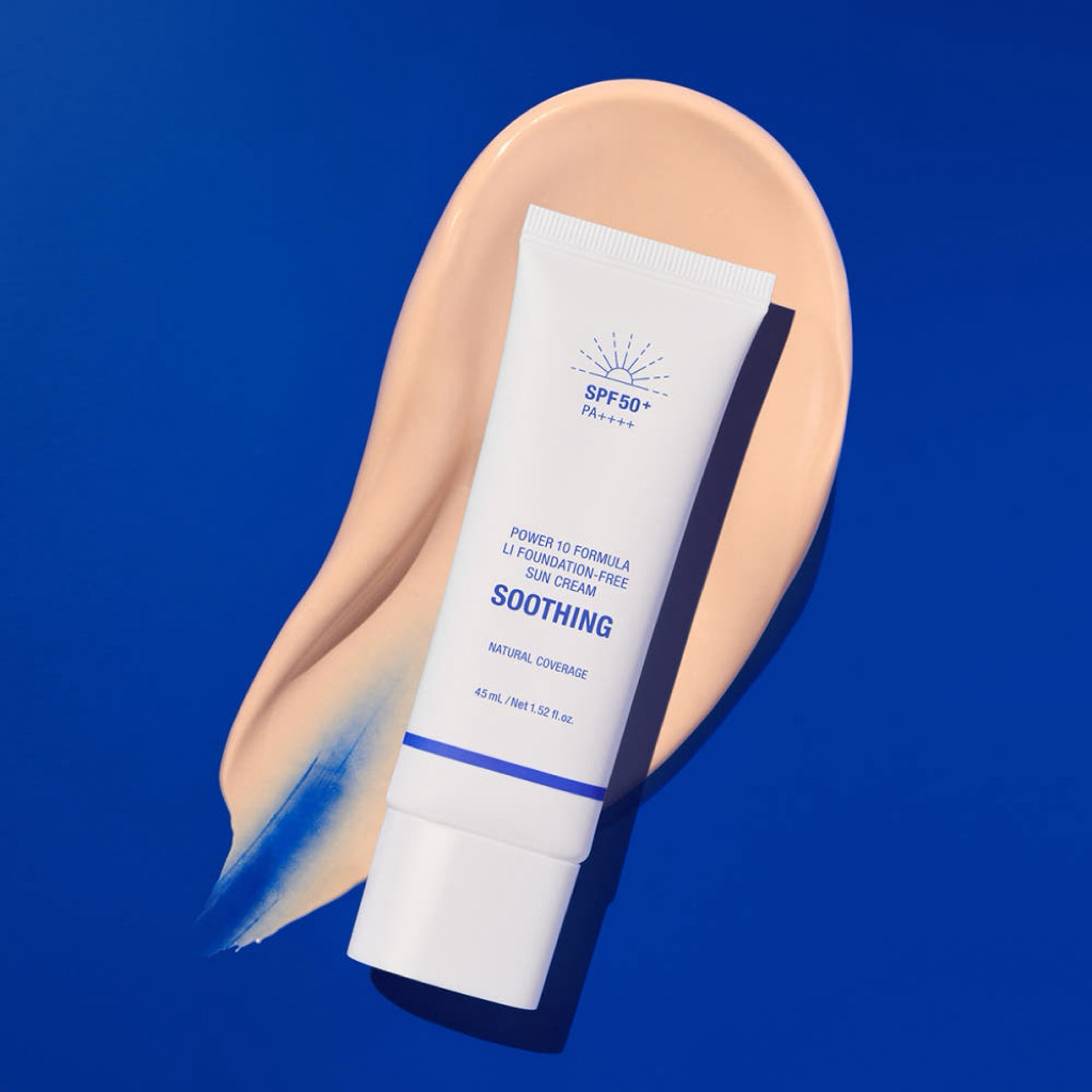 It's Skin Soothing Power 10 Formula Li Foundation Free Sun Cream 45 ml