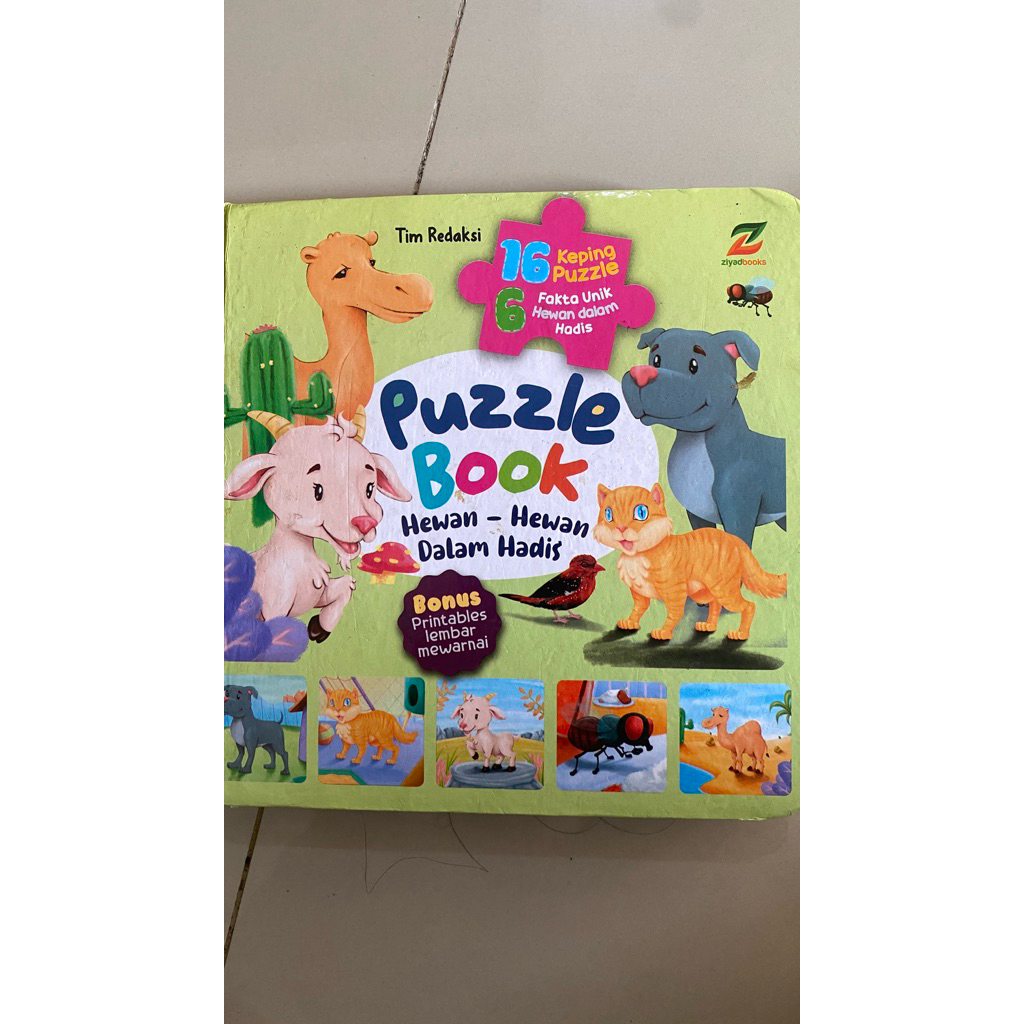 puzzle book preloved