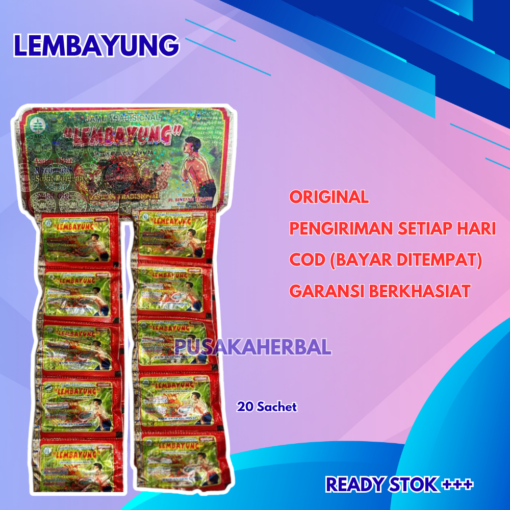 

Lembayung Kapsul Original Renceng 20 Sachet