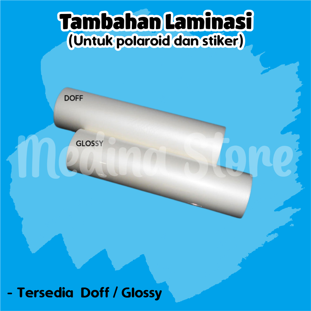 

Laminasi A3 untuk Tambahan Polaroid dan Stiker