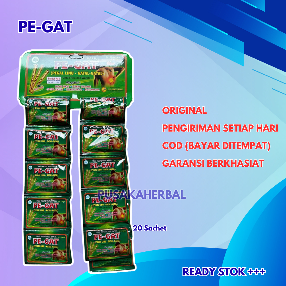 

Kapsul Pegat 20 Sachet Original 100%