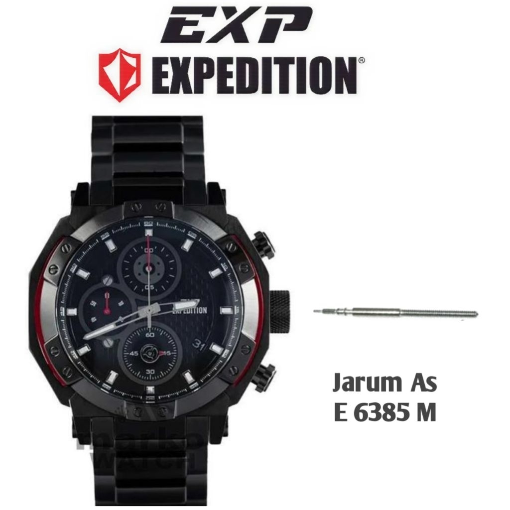 Jarum As / Stem Jam Tangan Expedition Type E 6385 M