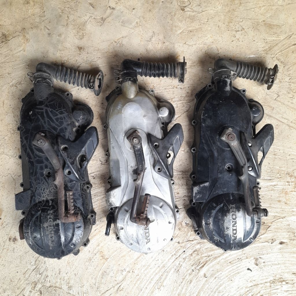 Cover / Tutup Cvt Set Vario 110 Karbu Dan Techno
