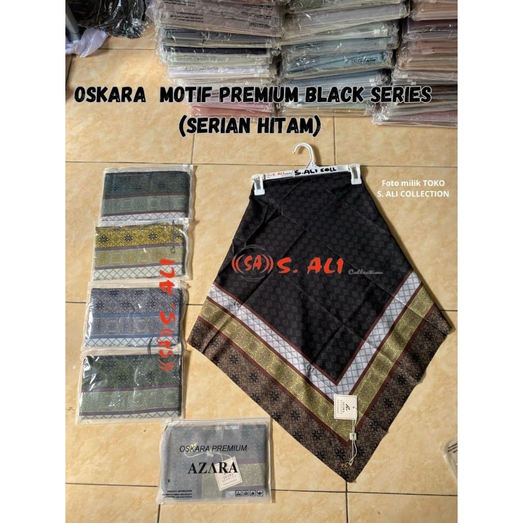Oskara Premium Motif Hitam series