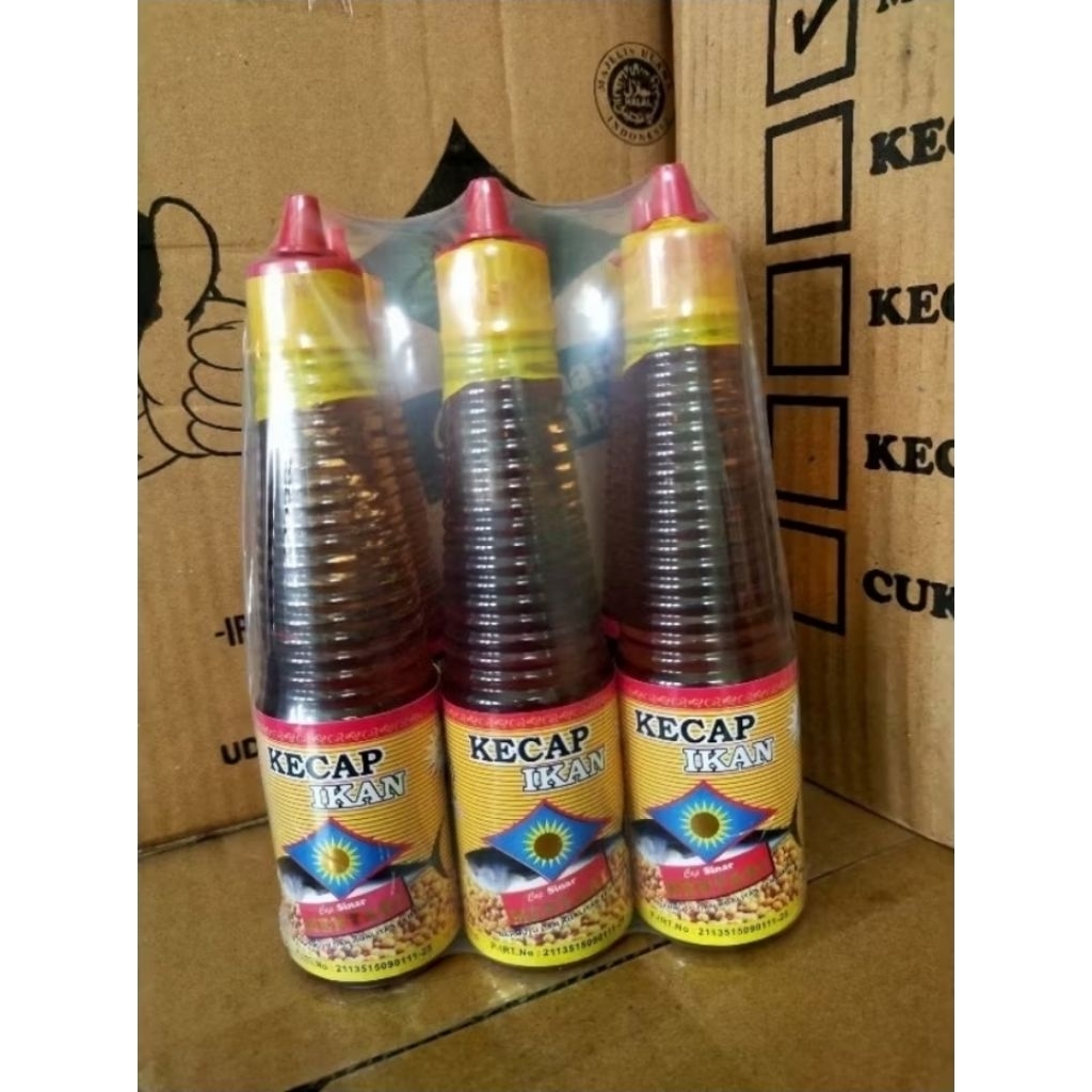 

Paket hemat 6 Botol kecap Ikan isi 150ml