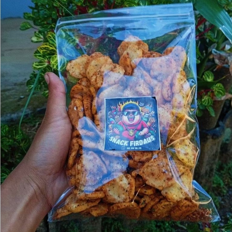 

keripik basreng pedas daun jeruk 1kg