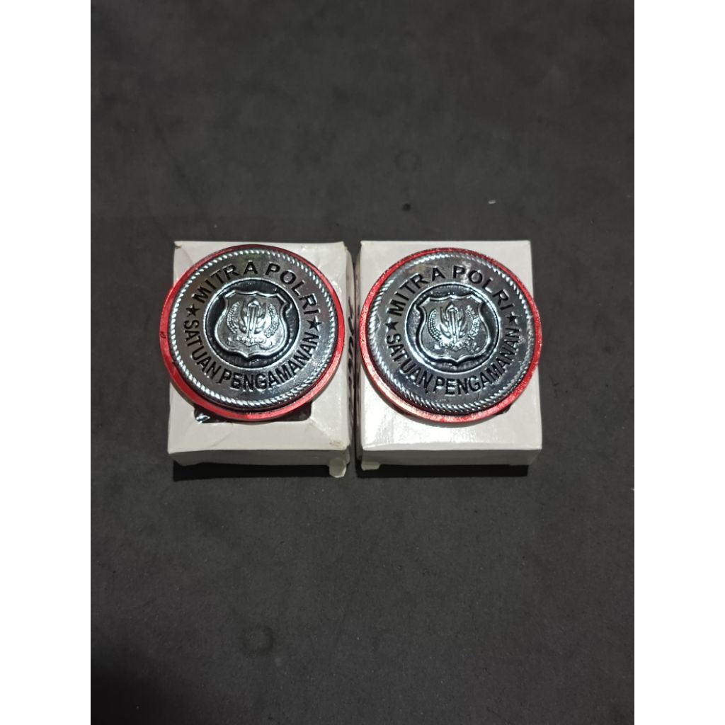 pin mitra polri (satpam security)magnet mika