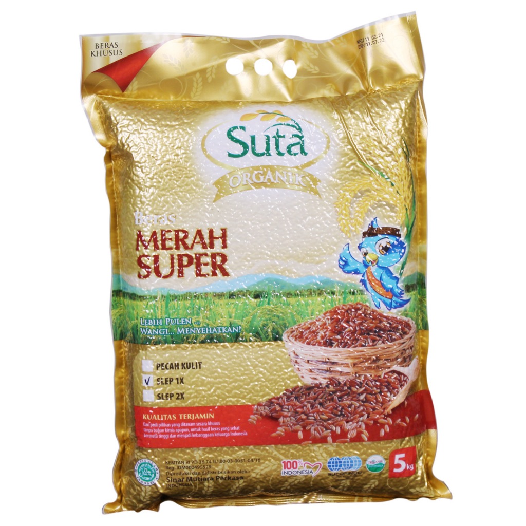 

SUTA Beras Merah | Beras Diabetes | beras Diet / Beras Merah