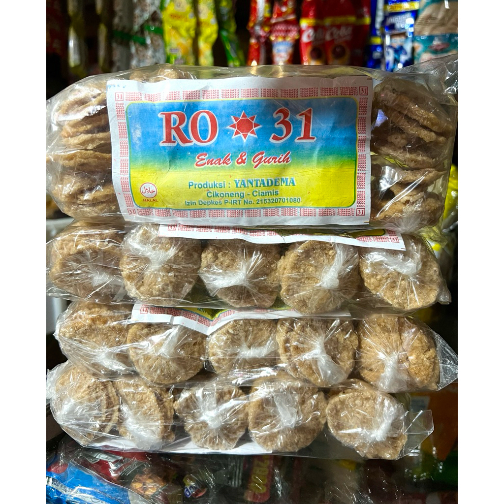 

Kerupuk RO / Rangginang Oyek / Snack Jadul 1 Pak isi 10pcs