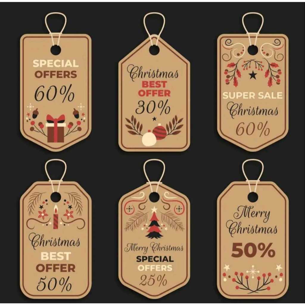

Hang Tag - Label celana / Produk Ukuran 3x5 cm