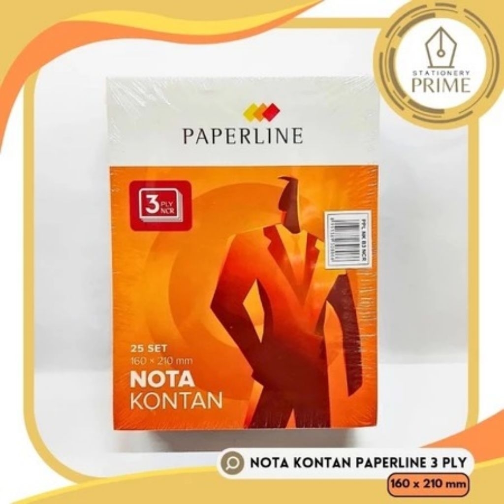 

Nota Kontan / Bon Besar 3 Ply 3 Rangkap Paperline ( 1 Pack isi 10 buku )