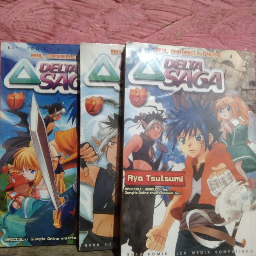 Komik Delta Saga Vol 1-3