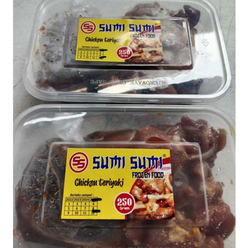

Ayam Teriyaki marinasi frozen/ Chicken Teriyaki sumi sumi/sumi sumi frozen teriyaki