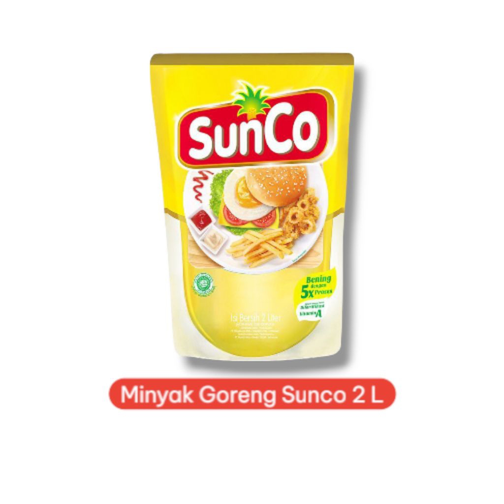 

Minyak Goreng Sunco 2L – Minyak Jernih, Tidak Cepat Hitam, Cocok untuk Semua Masakan