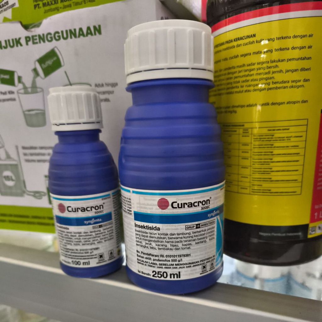 INSEKTISIDA CURACRON 500 CC BAHAN AKTIF PROFENOFOS 500 g/l