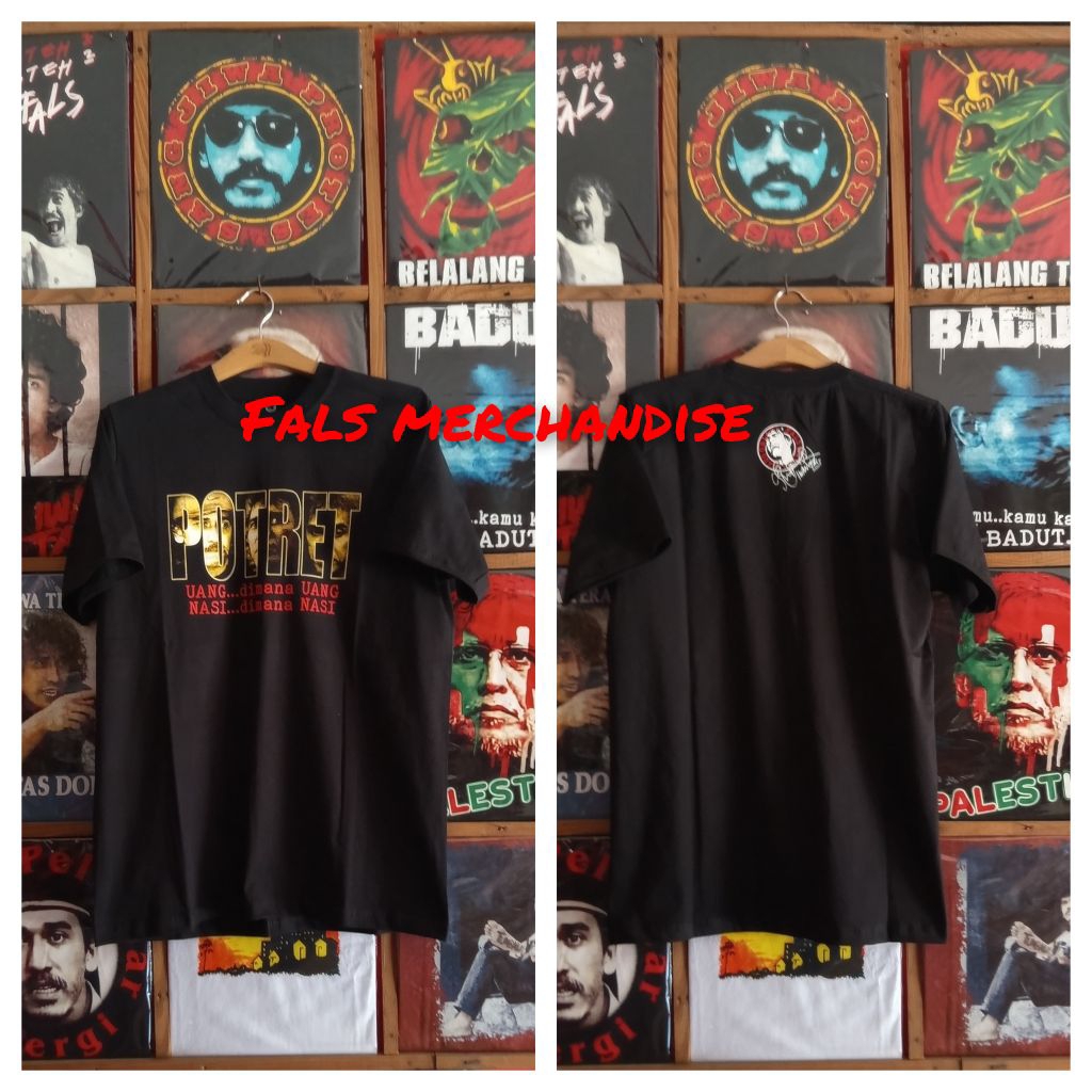 kaos iwan fals original serdadu potret