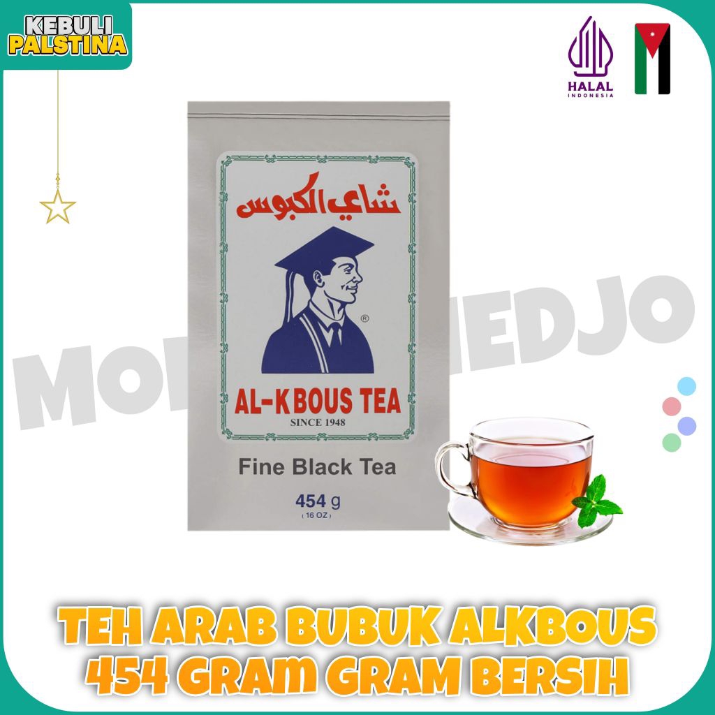 

TEH HITAM BUBUK 454 GRAM BERSIH MERK ALKBOUS