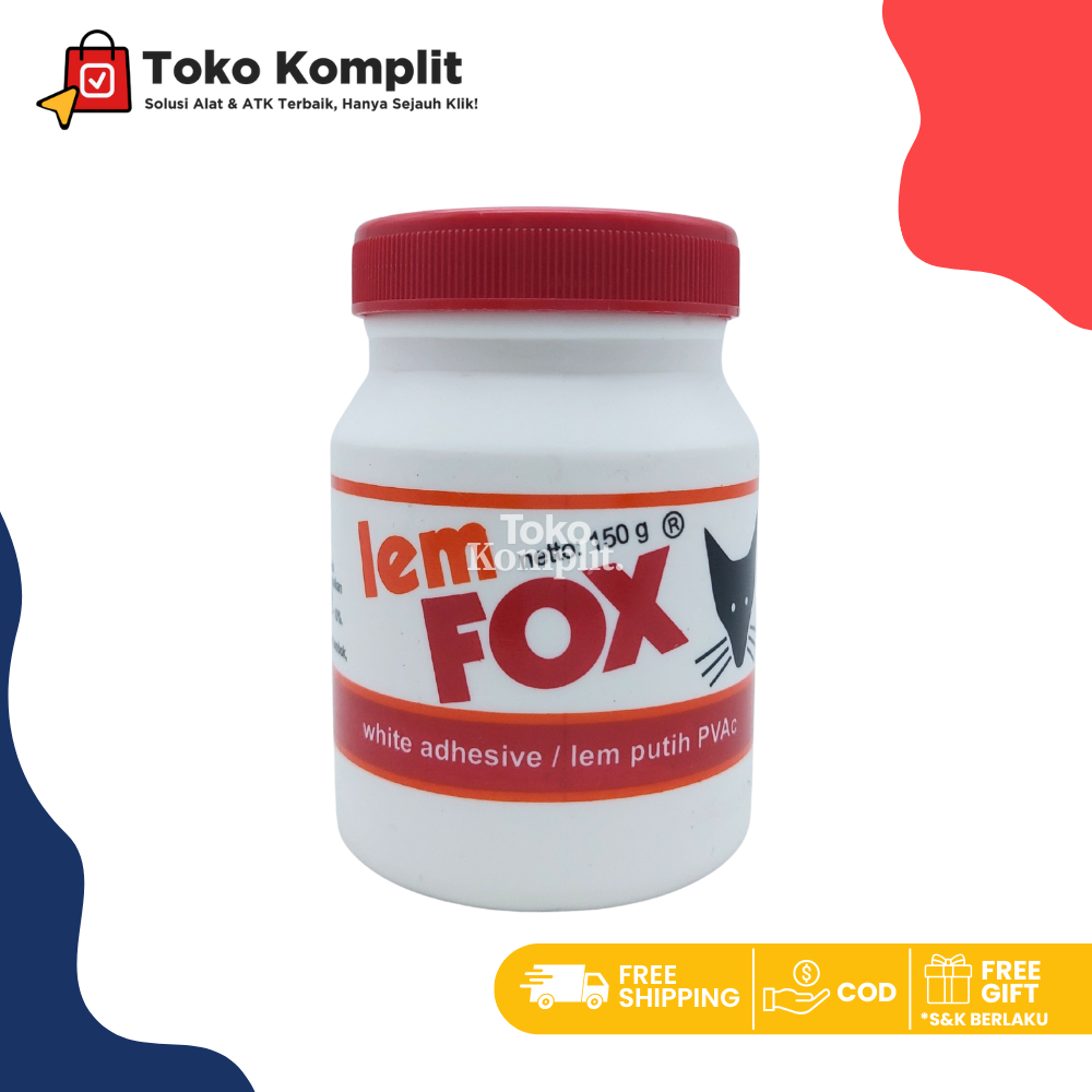 

Komplit - Lem Fox 150Gr/Lem Putih Pvac