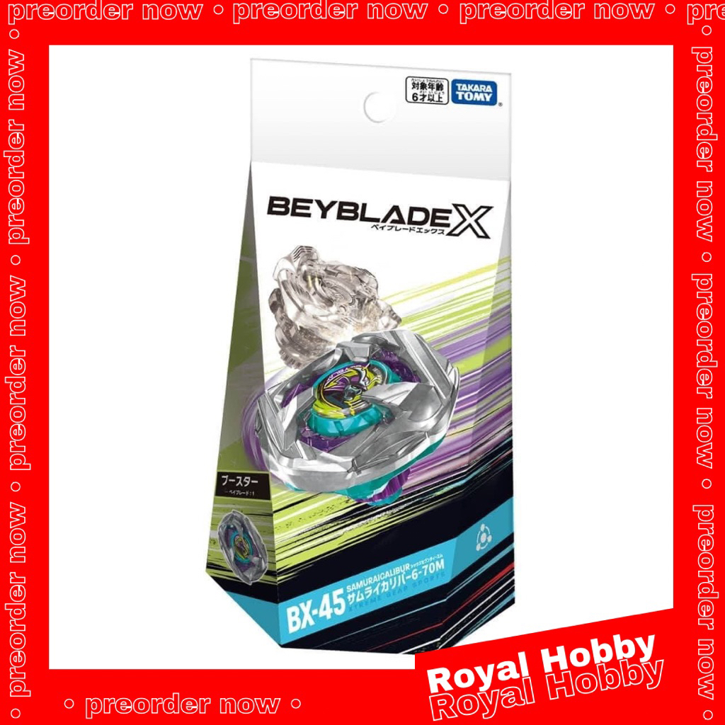BX-45 Samurai Calibur 6-70 M Beyblade X