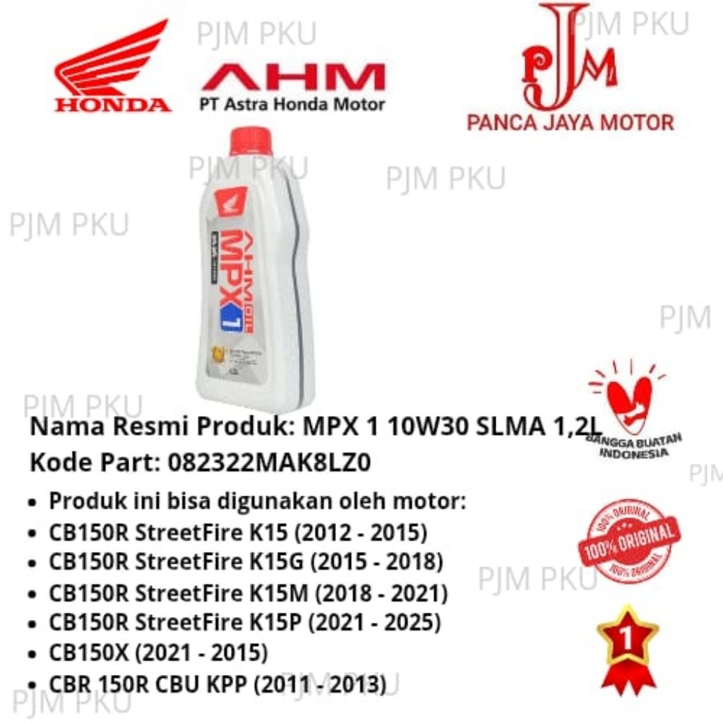 Oli Mpx1 1.2L