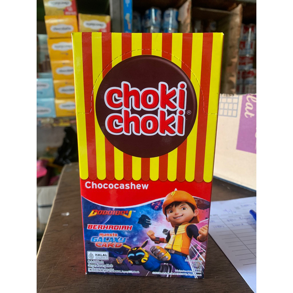 

Choki choki 1 Pak isi 20 Pcs edisi Boboiboi exp Juni 2026