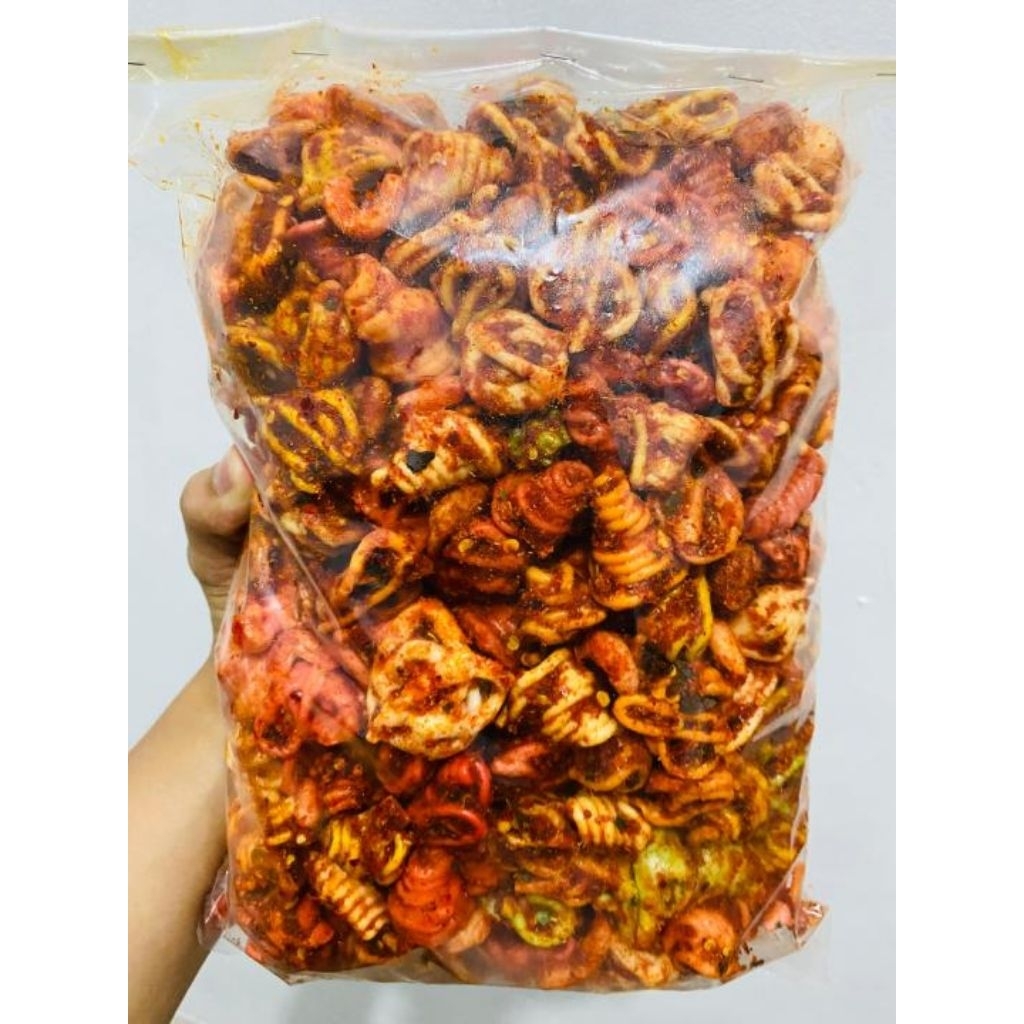 

Seblak krispi Seblak kerupuk keong Pedas 1 kg