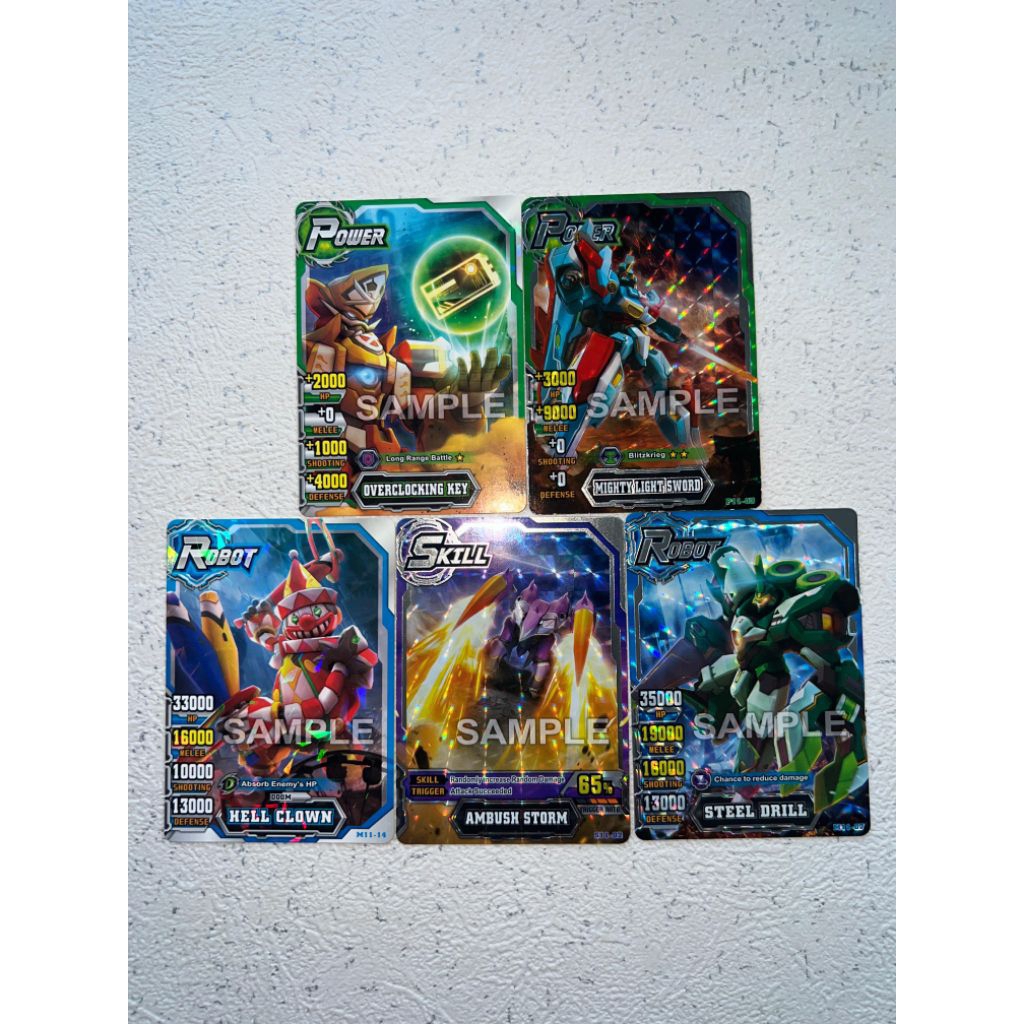 satu set sample Hero of Robots