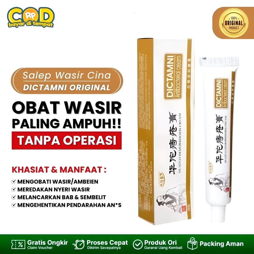 Obat Salep Wasir Ambeien Dictamni Herbal Paling Ampuh Herbal Cream Cina