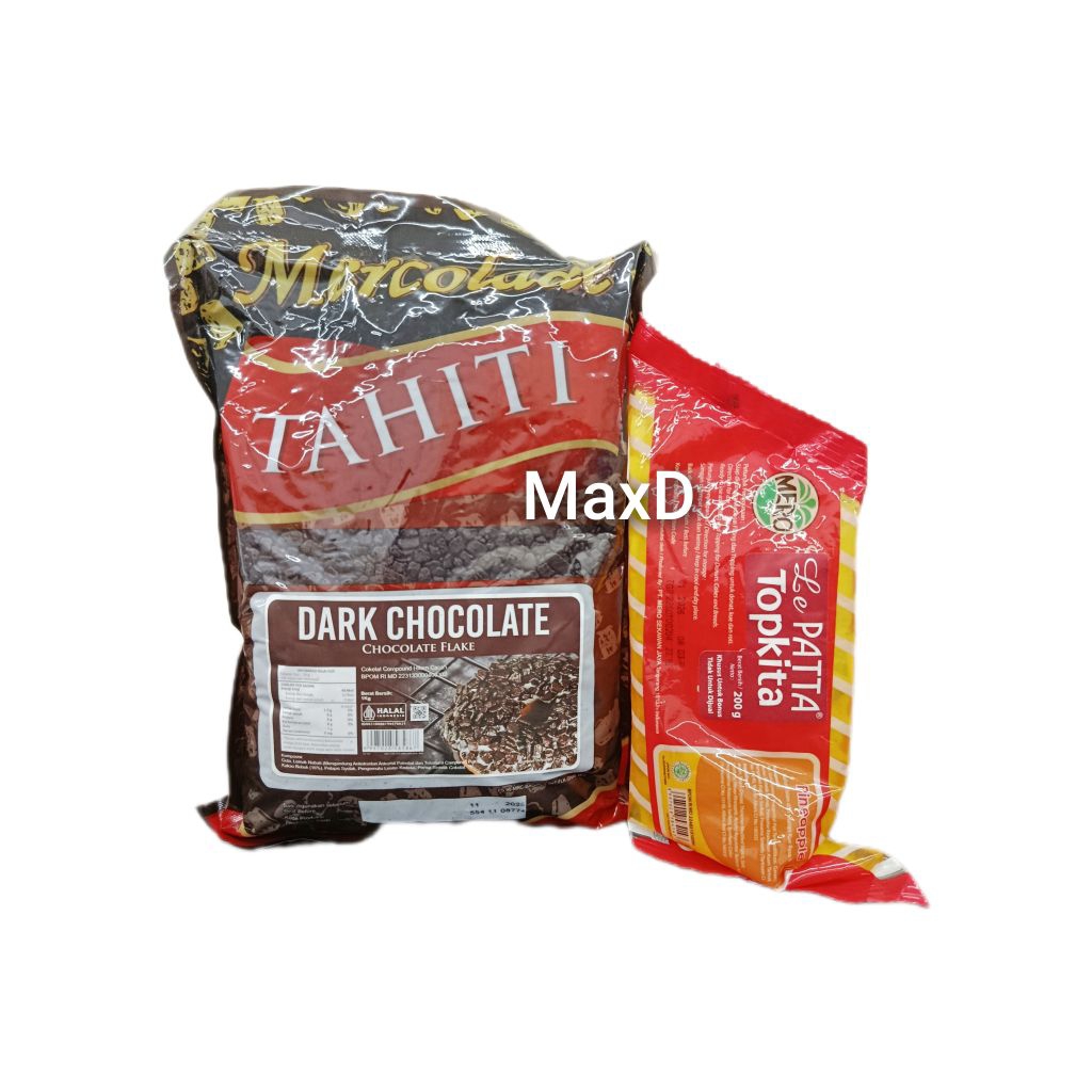 

Mercolade Tahiti Cokelat Dark Flake 1kg