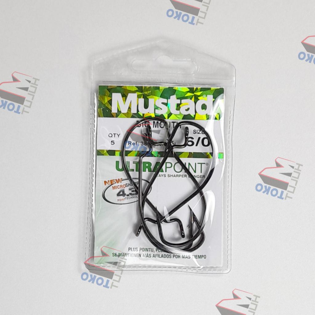 Mata Kail / Mata Pancing / Worm Hook / Mata Kail Pancing Mustad Big Mouth 6/0