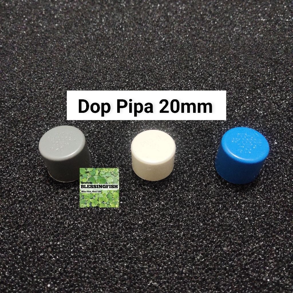 Dop Pipa 20mm Tutup Pipa 20mm Dop Pipa End Plug 20mm Pipa 20mm Aquarium Kolam