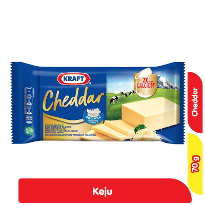 

Kraft Keju Cheddar 70 g