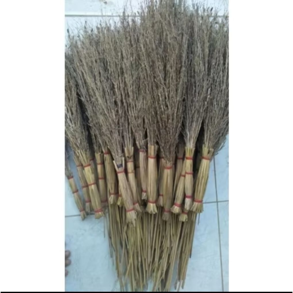 sapu jerami ketan hitam asli jerami padi ketan murni