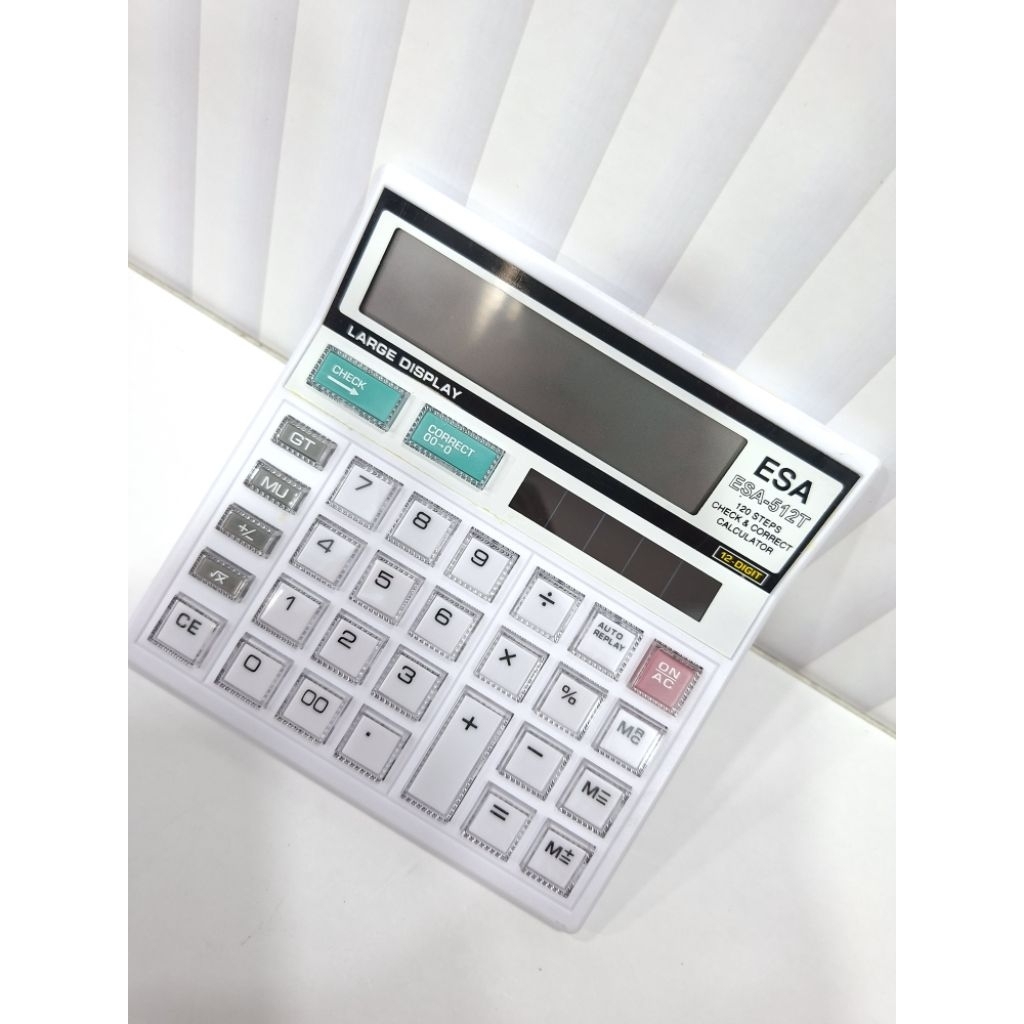 

Kalkulator Calculator ESA-512T 12 Digit