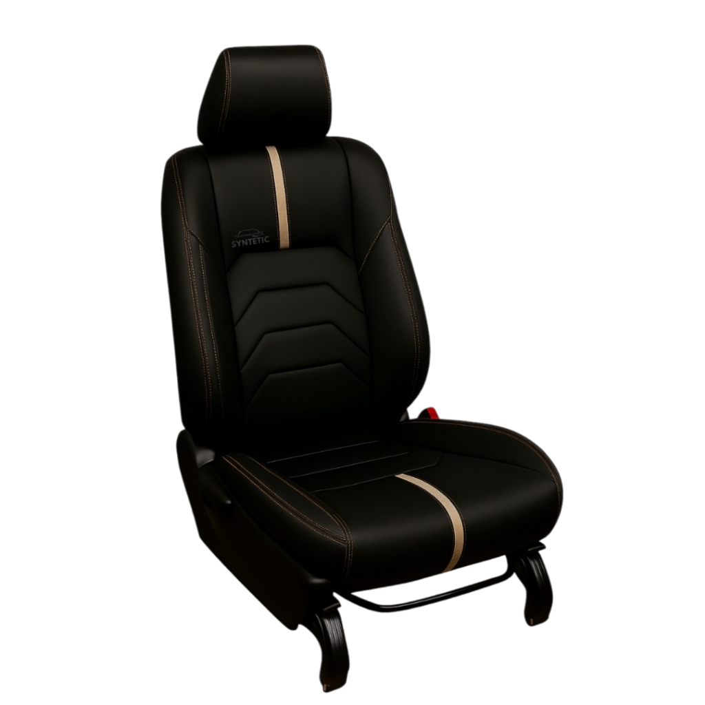 SYNTETIC - Sarung Jok Mobil Rush 2013-2015 Terios 2013-2015 Bahan Kulit Sintetis Full Busa 3 Baris