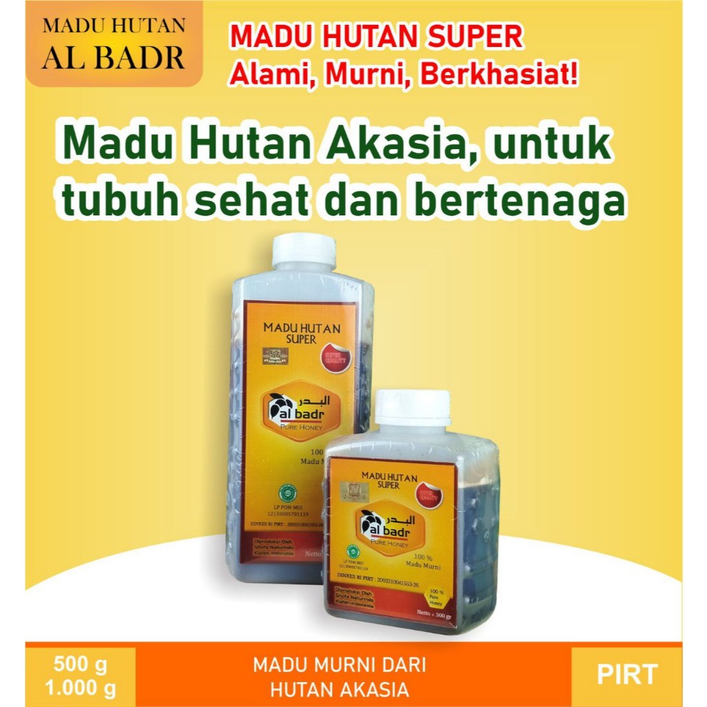 

Madu Hutan 1000 g murni alami madu al badr madu kesehatan