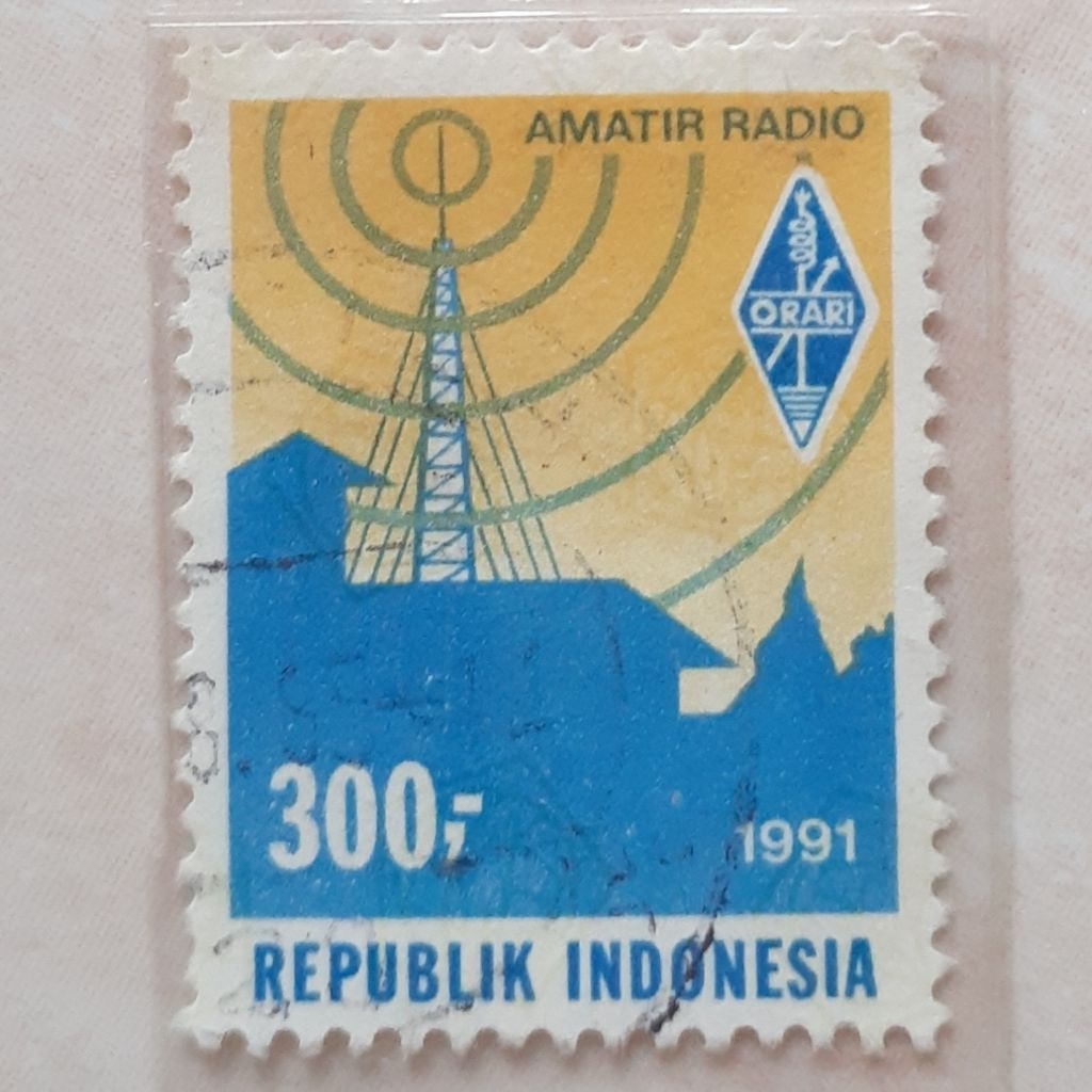 

Perangko Indonesia Radio Amatir Tahun 1991