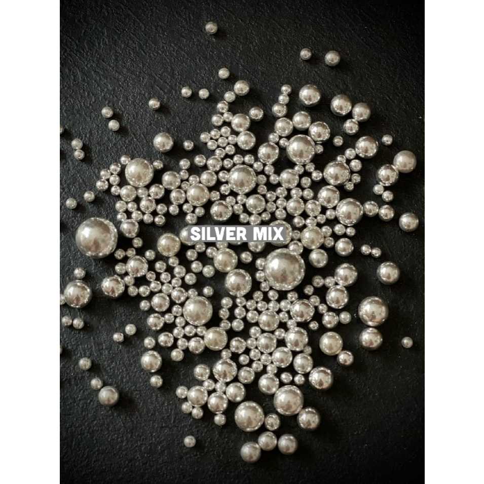

Sprinkle Silver Mix Kemasan 10gr