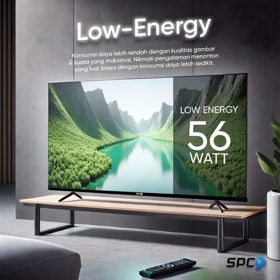 SPC Google TV - ST32 - HD | Low Watt 56W | Dolby Audio | Google Assistant | Digital TV | Frameless |