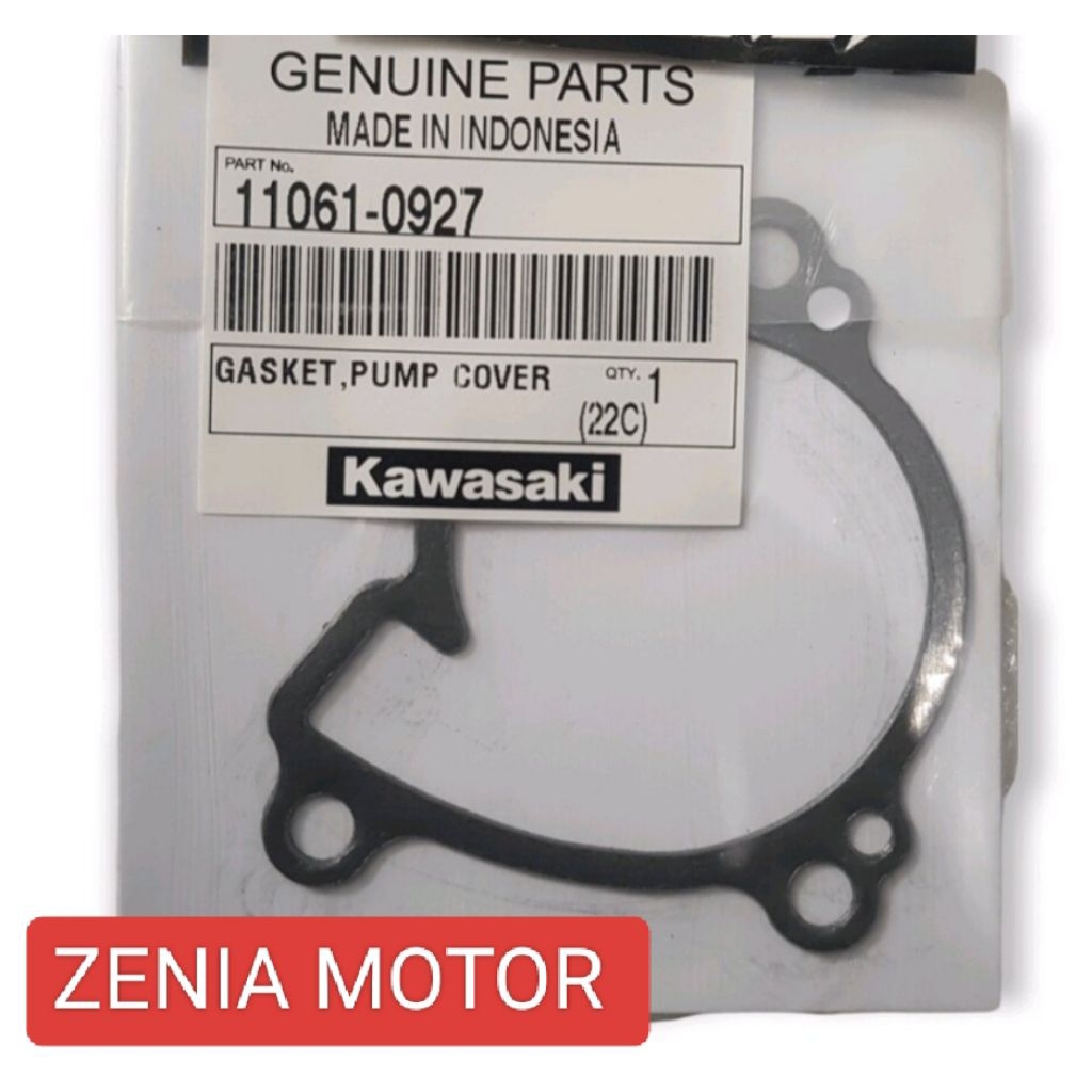 PAKING WATER PUMP KAWASAKI Z250 SL Z 250 SL NINJA RR MONO NINJA 250 MONO ORIGINAL KAWASAKI