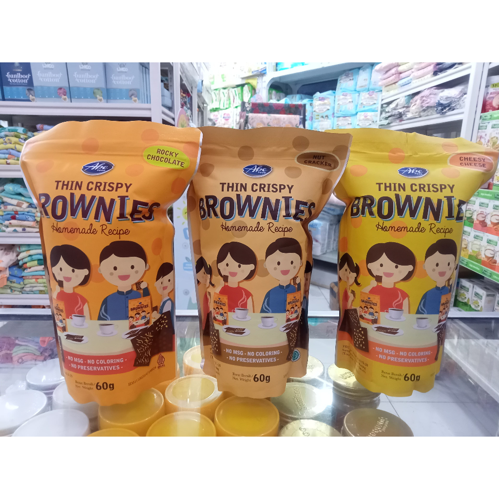 

QBS || ABE THIN CRISPY BROWNIES 60GR