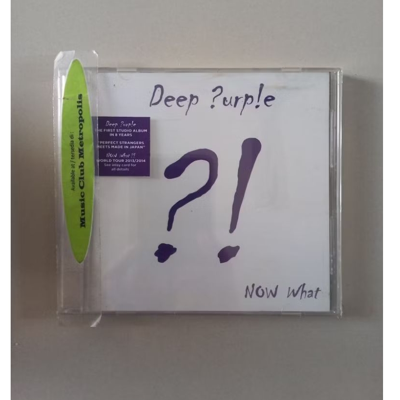 CD DEEP PURPLE - NOW WHAT ?