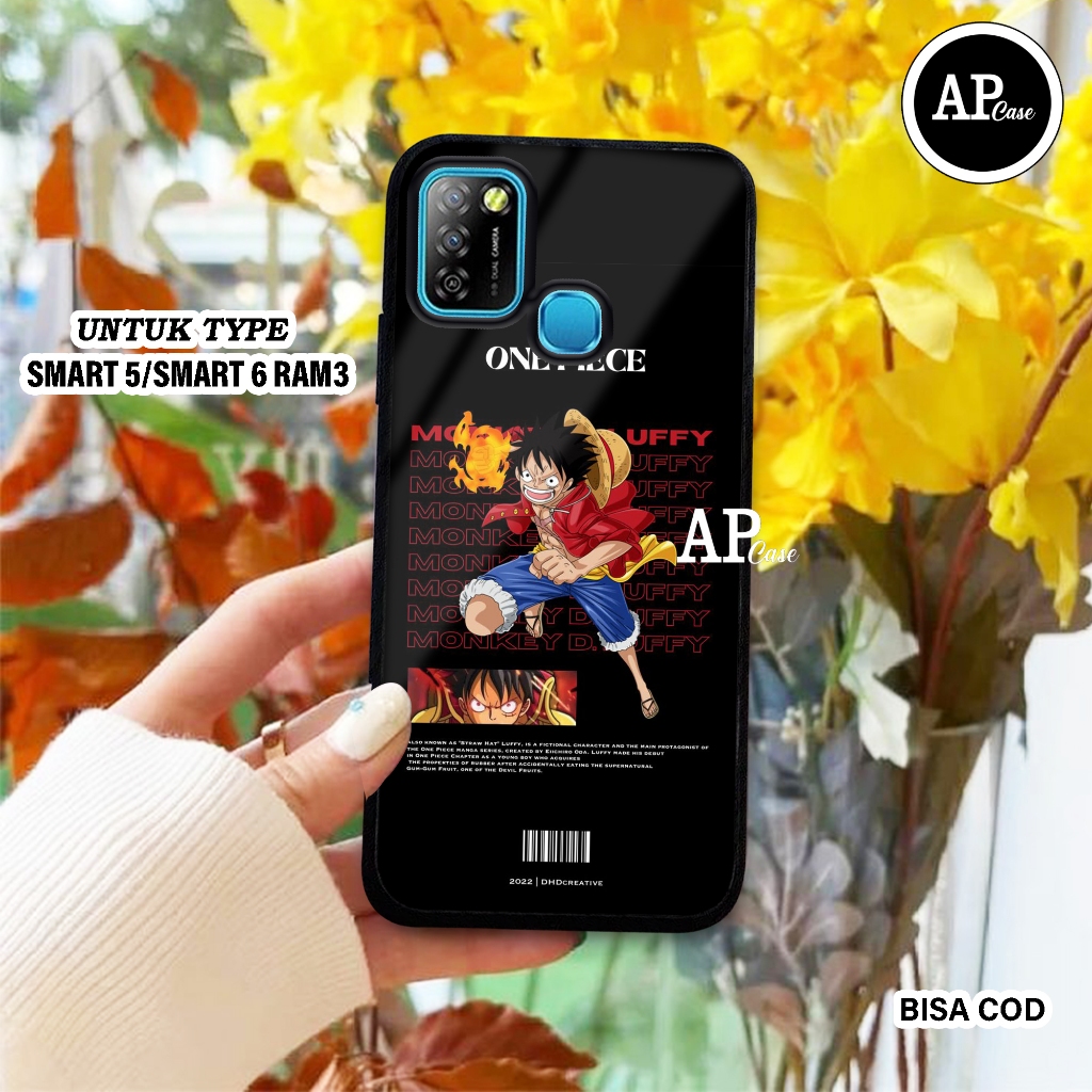 Case INFINIX SMART 5/SMART 6 RAM 3 (MOTIF OP) Ap Case Terbaru softcase dan hardcase glossy - Custom 