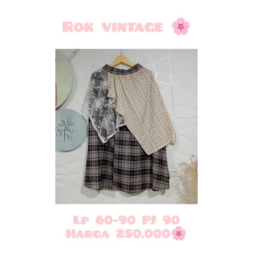 ROK WANITA VINTAGE