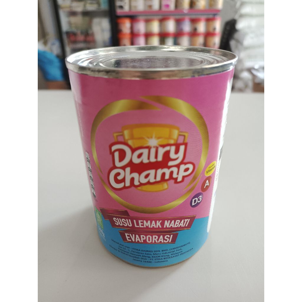 

DAIRY CHAMP SUSU EVAPORASI 390GRAM