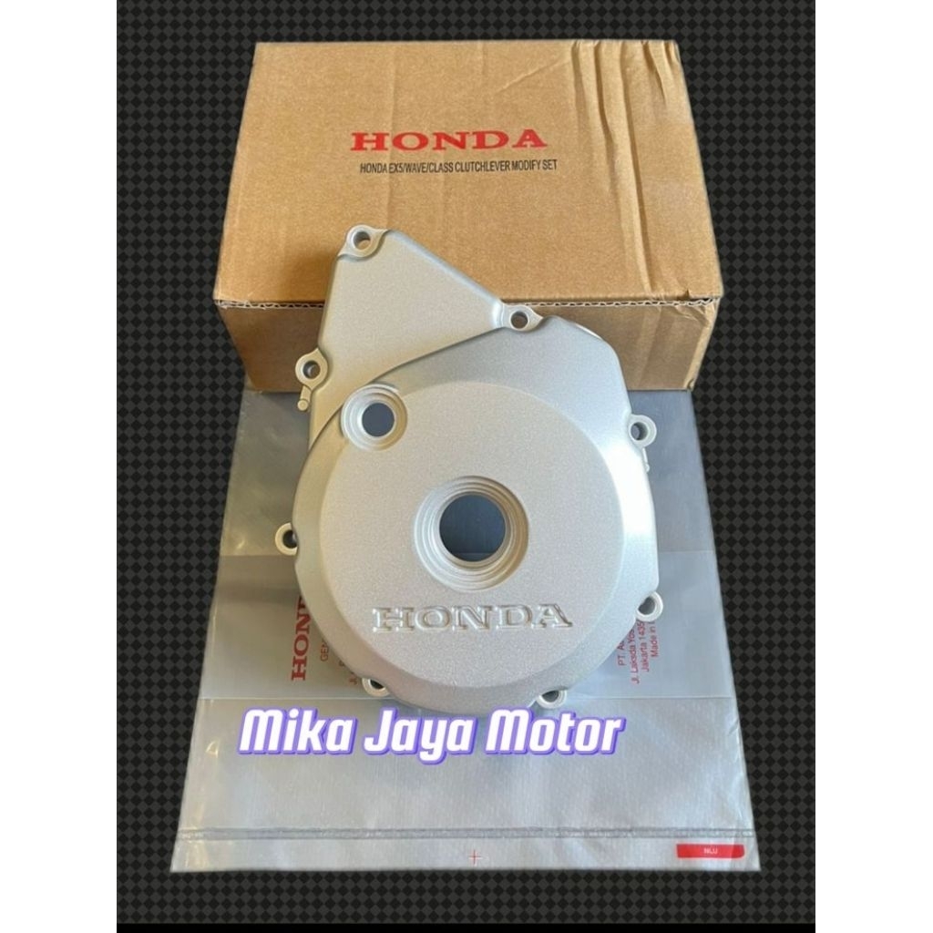 Bak Blok Magnet Kiri Silver Honda Supra x 125 old/Supra x 125 fi injeksi 2004-2014 ORI