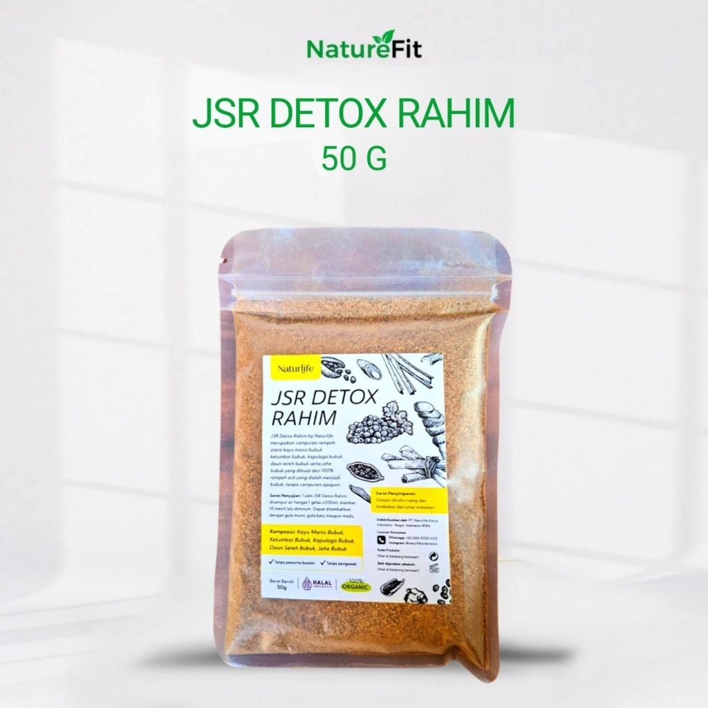 JSR DETOX RAHIM NATURLIFE / JAMU DETOX RAHIM / DETOKS RAHIM / RAMUAN DETOX RAHIM / JAMU PENYUBUR RAH